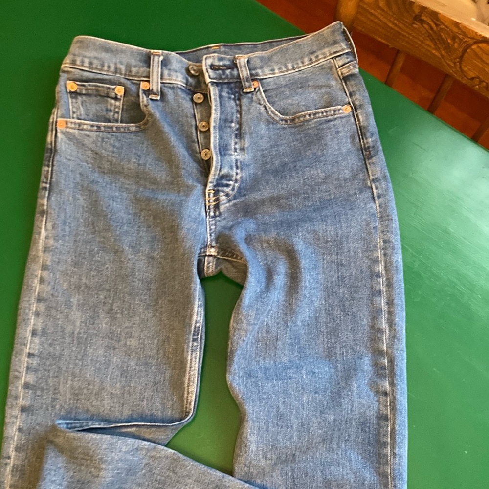 Gap cheeky straight high-rise size 26 US. Blue jeans.
